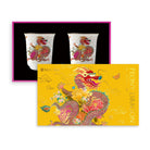 Peony Dragon Set of 2 Teacups