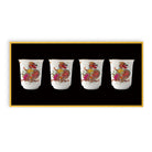 Peony Dragon Set of 4 Teacups