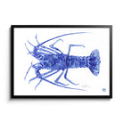 Black Frame with Crayfish Print by Chris Chun