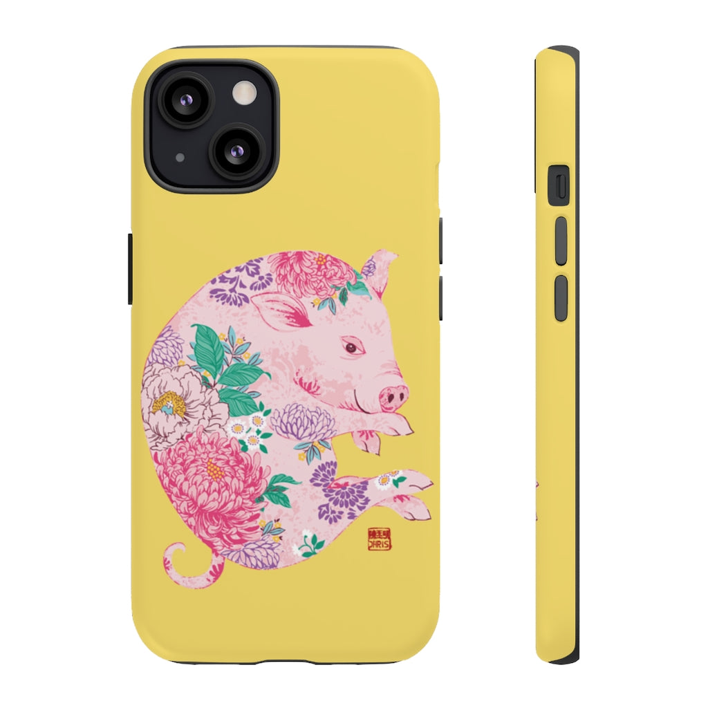 Chinese Zodiac iPhone Case and Chinese Zodiac Samsung Phone Cover featuring 12 Chinese Zodiac Animals. Impact resistant tough Chinese Astrology mobile phone case. Supports wireless charging. Designer mobile phone case made in the USA.