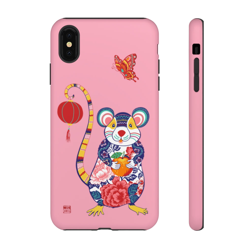 Chinese Zodiac iPhone Case and Chinese Zodiac Samsung Phone Cover featuring 12 Chinese Zodiac Animals. Impact resistant tough Chinese Astrology mobile phone case. Supports wireless charging. Designer mobile phone case made in the USA.