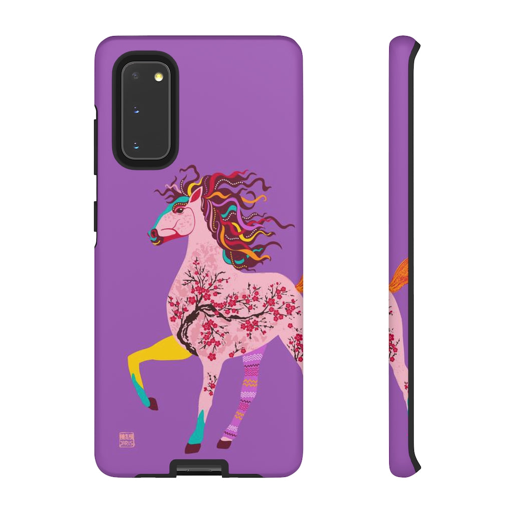 Chinese Zodiac iPhone Case and Chinese Zodiac Samsung Phone Cover featuring 12 Chinese Zodiac Animals. Impact resistant tough Chinese Astrology mobile phone case. Supports wireless charging. Designer mobile phone case made in the USA.