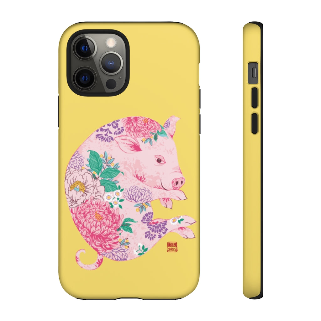 Chinese Zodiac iPhone Case and Chinese Zodiac Samsung Phone Cover featuring 12 Chinese Zodiac Animals. Impact resistant tough Chinese Astrology mobile phone case. Supports wireless charging. Designer mobile phone case made in the USA.