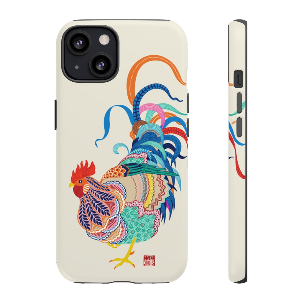 Chinese Zodiac iPhone Case and Chinese Zodiac Samsung Phone Cover featuring 12 Chinese Zodiac Animals. Impact resistant tough Chinese Astrology mobile phone case. Supports wireless charging. Designer mobile phone case made in the USA.