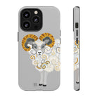 Chinese Zodiac iPhone Case and Chinese Zodiac Samsung Phone Cover featuring 12 Chinese Zodiac Animals. Impact resistant tough Chinese Astrology mobile phone case. Supports wireless charging. Designer mobile phone case made in the USA.