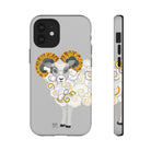 Chinese Zodiac iPhone Case and Chinese Zodiac Samsung Phone Cover featuring 12 Chinese Zodiac Animals. Impact resistant tough Chinese Astrology mobile phone case. Supports wireless charging. Designer mobile phone case made in the USA.