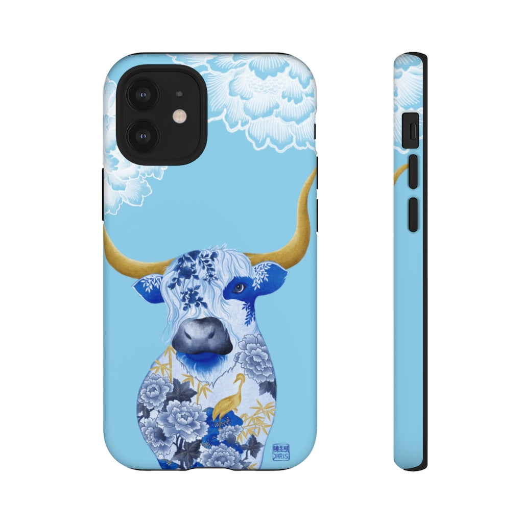 Chinese Zodiac iPhone Case and Chinese Zodiac Samsung Phone Cover featuring 12 Chinese Zodiac Animals. Impact resistant tough Chinese Astrology mobile phone case. Supports wireless charging. Designer mobile phone case made in the USA.