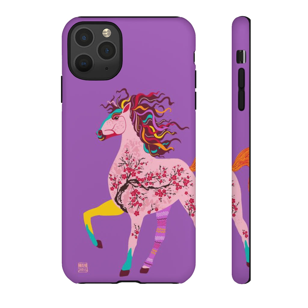 Chinese Zodiac iPhone Case and Chinese Zodiac Samsung Phone Cover featuring 12 Chinese Zodiac Animals. Impact resistant tough Chinese Astrology mobile phone case. Supports wireless charging. Designer mobile phone case made in the USA.