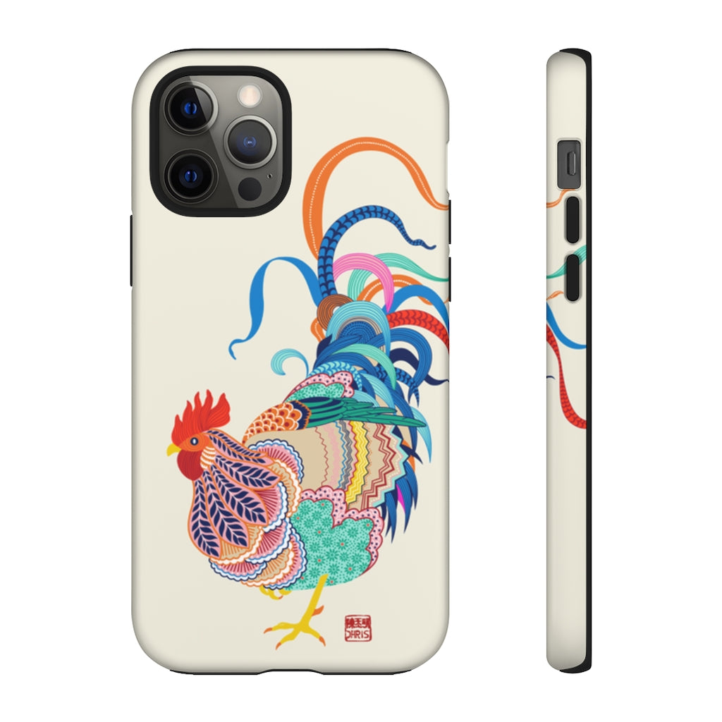 Chinese Zodiac iPhone Case and Chinese Zodiac Samsung Phone Cover featuring 12 Chinese Zodiac Animals. Impact resistant tough Chinese Astrology mobile phone case. Supports wireless charging. Designer mobile phone case made in the USA.