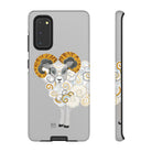 Chinese Zodiac iPhone Case and Chinese Zodiac Samsung Phone Cover featuring 12 Chinese Zodiac Animals. Impact resistant tough Chinese Astrology mobile phone case. Supports wireless charging. Designer mobile phone case made in the USA.