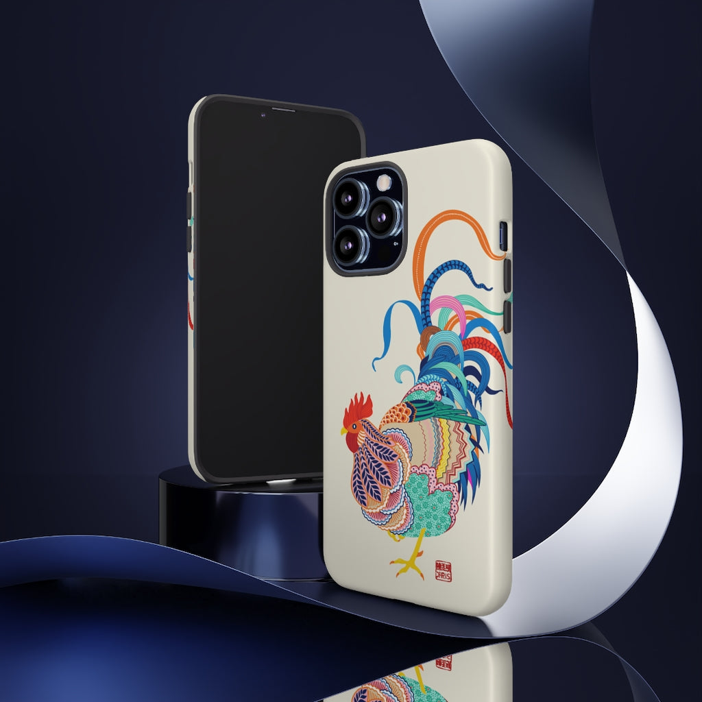 Chinese Zodiac iPhone Case and Chinese Zodiac Samsung Phone Cover featuring 12 Chinese Zodiac Animals. Impact resistant tough Chinese Astrology mobile phone case. Supports wireless charging. Designer mobile phone case made in the USA.