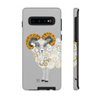 Chinese Zodiac iPhone Case and Chinese Zodiac Samsung Phone Cover featuring 12 Chinese Zodiac Animals. Impact resistant tough Chinese Astrology mobile phone case. Supports wireless charging. Designer mobile phone case made in the USA.