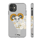 Chinese Zodiac iPhone Case and Chinese Zodiac Samsung Phone Cover featuring 12 Chinese Zodiac Animals. Impact resistant tough Chinese Astrology mobile phone case. Supports wireless charging. Designer mobile phone case made in the USA.