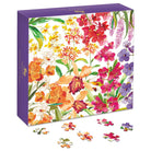 500 piece Orchid Jigsaw Puzzle Set by Artist Chris Chun.