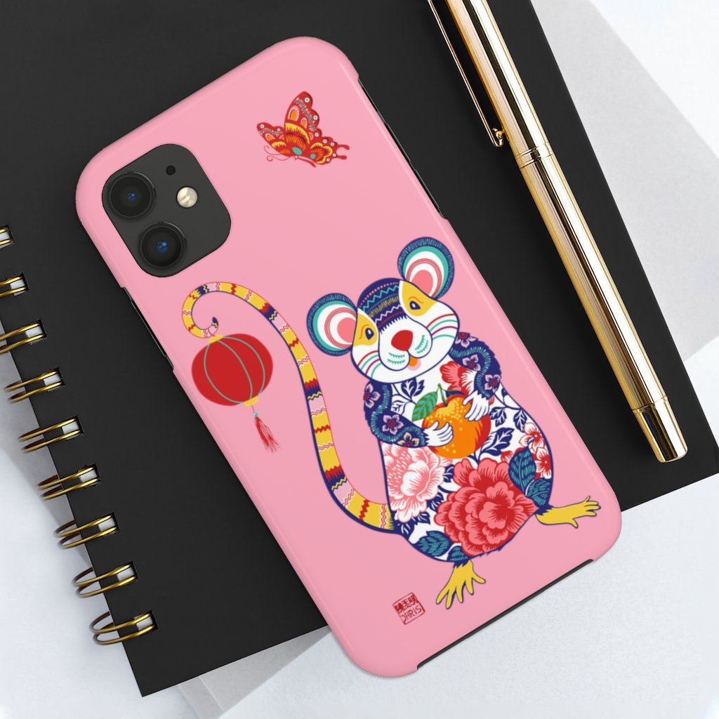 Chinese Zodiac iPhone Case and Chinese Zodiac Samsung Phone Cover featuring 12 Chinese Zodiac Animals. Impact resistant tough Chinese Astrology mobile phone case. Supports wireless charging. Designer mobile phone case made in the USA.