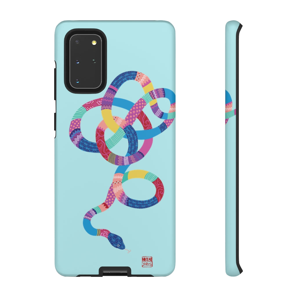 Chinese Zodiac iPhone Case and Chinese Zodiac Samsung Phone Cover featuring 12 Chinese Zodiac Animals. Impact resistant tough Chinese Astrology mobile phone case. Supports wireless charging. Designer mobile phone case made in the USA.