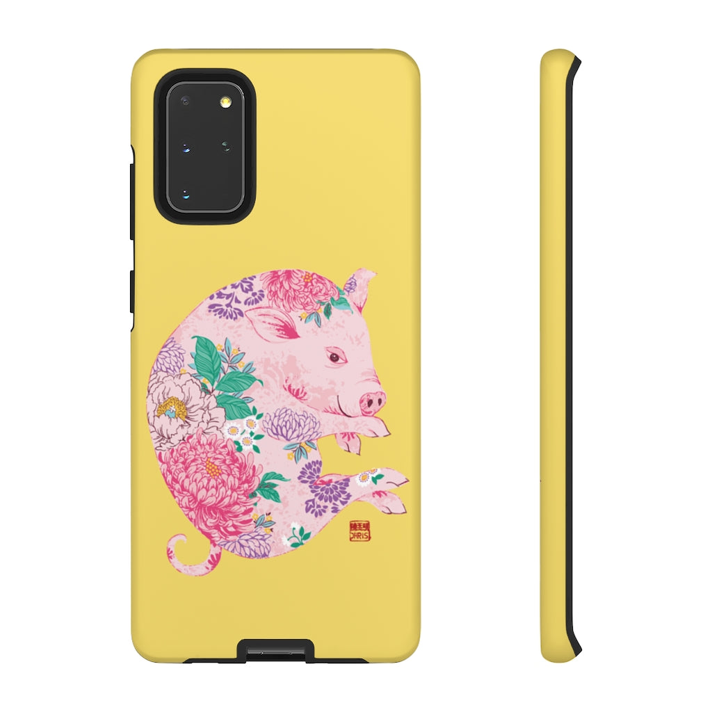 Chinese Zodiac iPhone Case and Chinese Zodiac Samsung Phone Cover featuring 12 Chinese Zodiac Animals. Impact resistant tough Chinese Astrology mobile phone case. Supports wireless charging. Designer mobile phone case made in the USA.