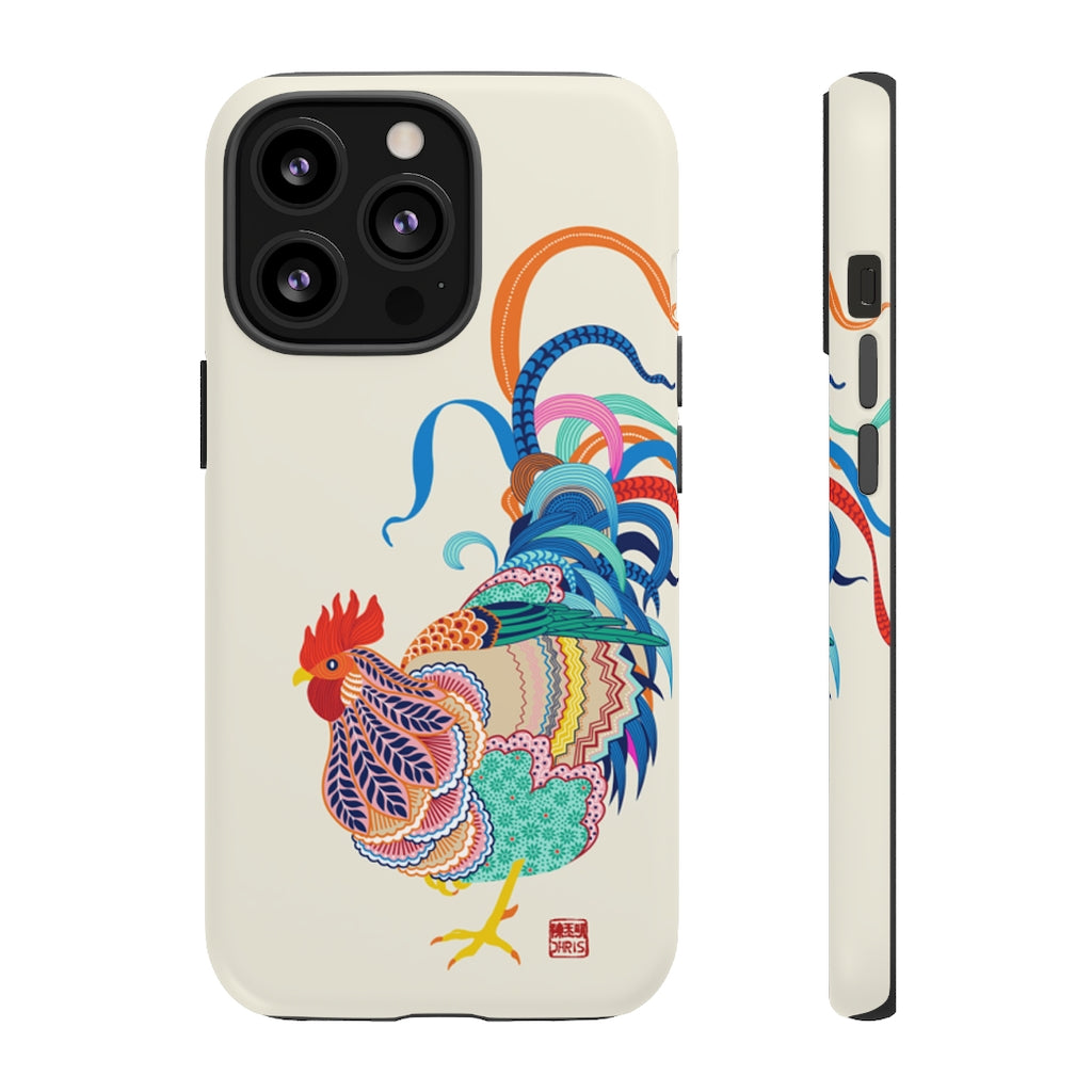 Chinese Zodiac iPhone Case and Chinese Zodiac Samsung Phone Cover featuring 12 Chinese Zodiac Animals. Impact resistant tough Chinese Astrology mobile phone case. Supports wireless charging. Designer mobile phone case made in the USA.