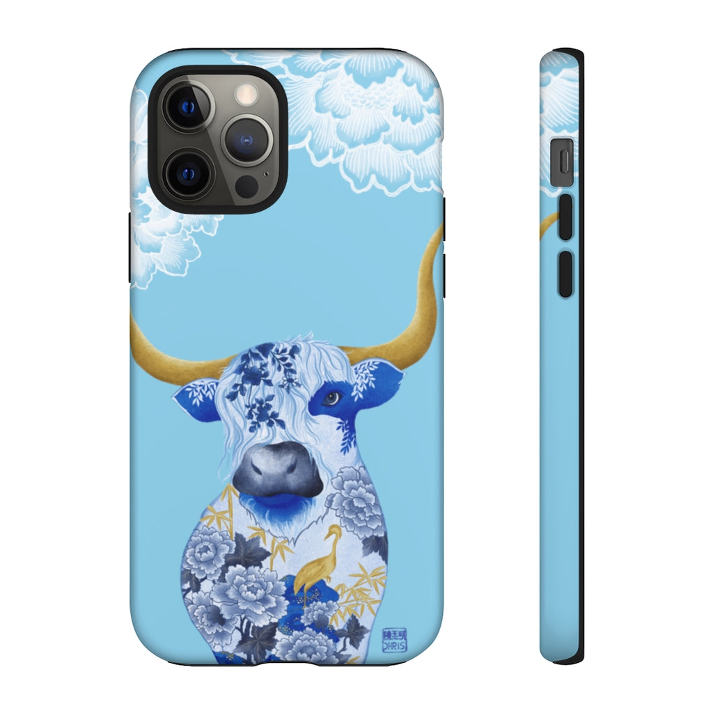 Chinese Zodiac iPhone Case and Chinese Zodiac Samsung Phone Cover featuring 12 Chinese Zodiac Animals. Impact resistant tough Chinese Astrology mobile phone case. Supports wireless charging. Designer mobile phone case made in the USA.