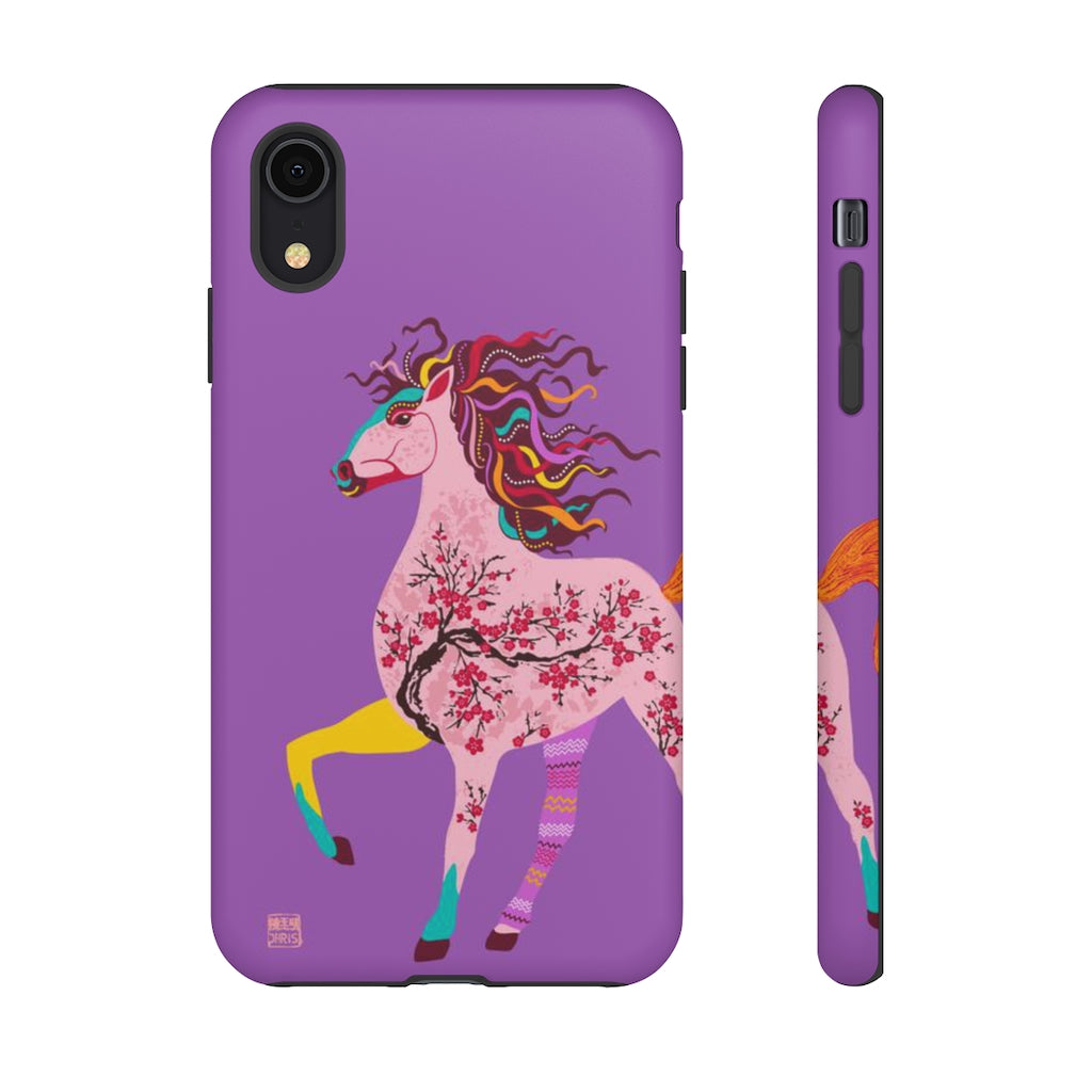 Chinese Zodiac iPhone Case and Chinese Zodiac Samsung Phone Cover featuring 12 Chinese Zodiac Animals. Impact resistant tough Chinese Astrology mobile phone case. Supports wireless charging. Designer mobile phone case made in the USA.