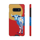 Chinese Zodiac iPhone Case and Chinese Zodiac Samsung Phone Cover featuring 12 Chinese Zodiac Animals. Impact resistant tough Chinese Astrology mobile phone case. Supports wireless charging. Designer mobile phone case made in the USA.