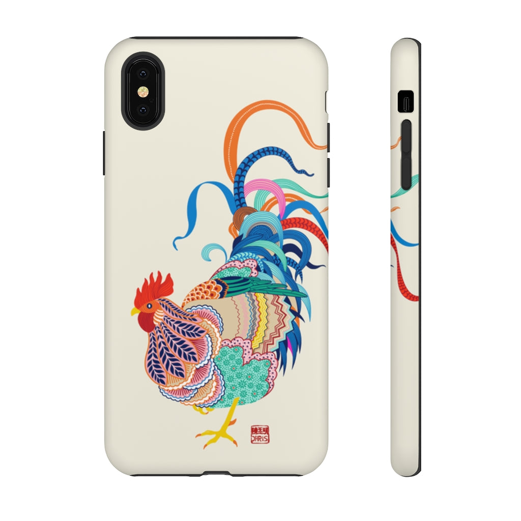 Chinese Zodiac iPhone Case and Chinese Zodiac Samsung Phone Cover featuring 12 Chinese Zodiac Animals. Impact resistant tough Chinese Astrology mobile phone case. Supports wireless charging. Designer mobile phone case made in the USA.