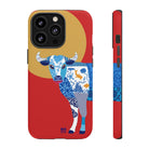 Chinese Zodiac iPhone Case and Chinese Zodiac Samsung Phone Cover featuring 12 Chinese Zodiac Animals. Impact resistant tough Chinese Astrology mobile phone case. Supports wireless charging. Designer mobile phone case made in the USA.