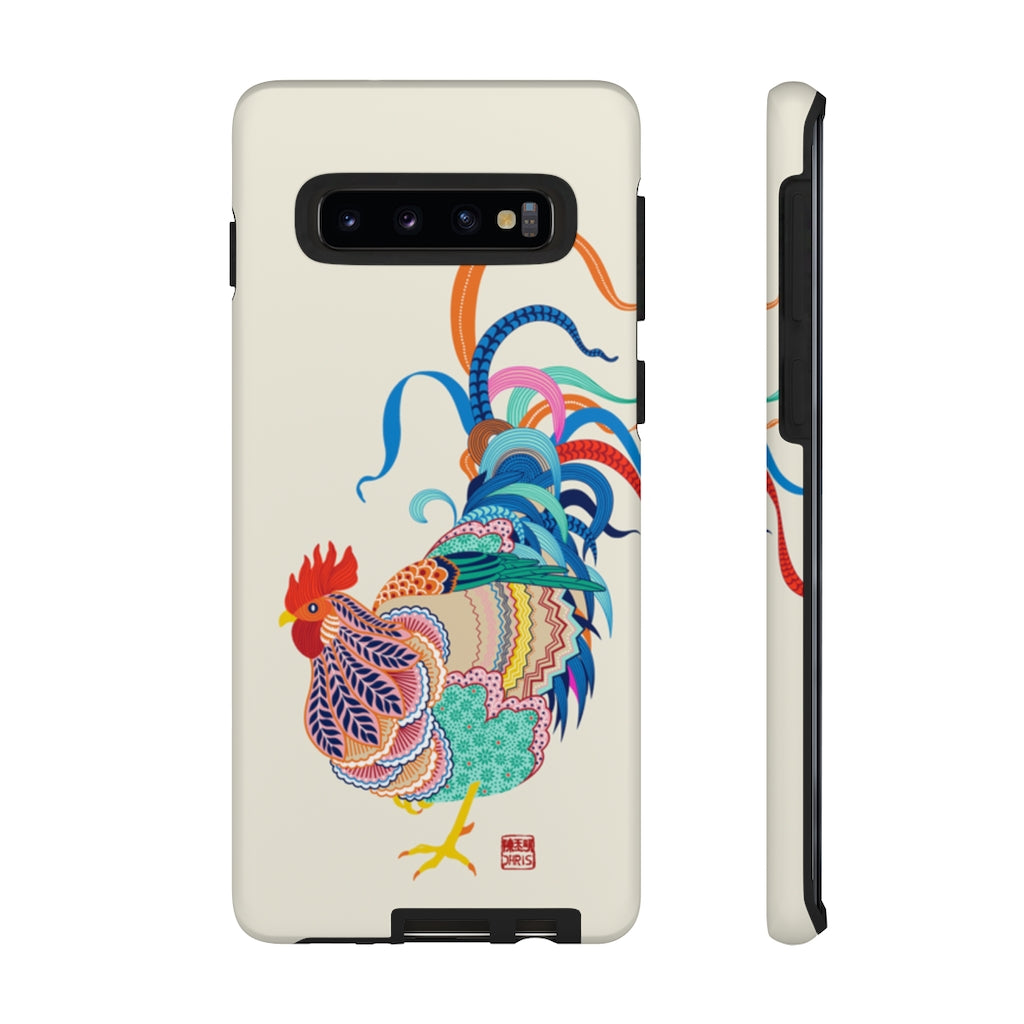 Chinese Zodiac iPhone Case and Chinese Zodiac Samsung Phone Cover featuring 12 Chinese Zodiac Animals. Impact resistant tough Chinese Astrology mobile phone case. Supports wireless charging. Designer mobile phone case made in the USA.